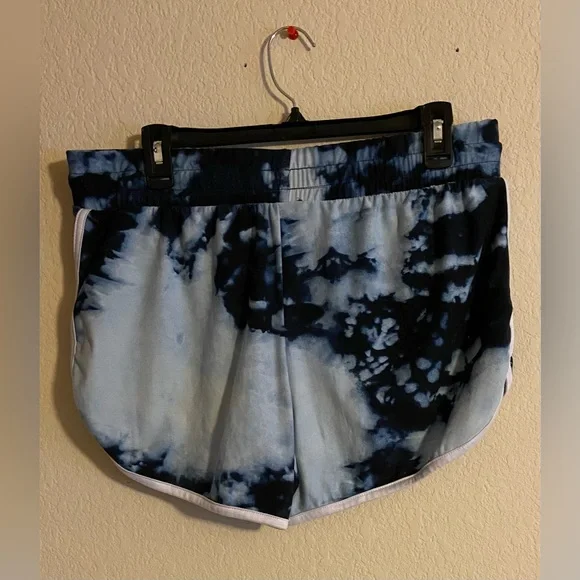 Rue21 Blue Tie Dye Soft Dolphin Shorts - Picture 2 of 3